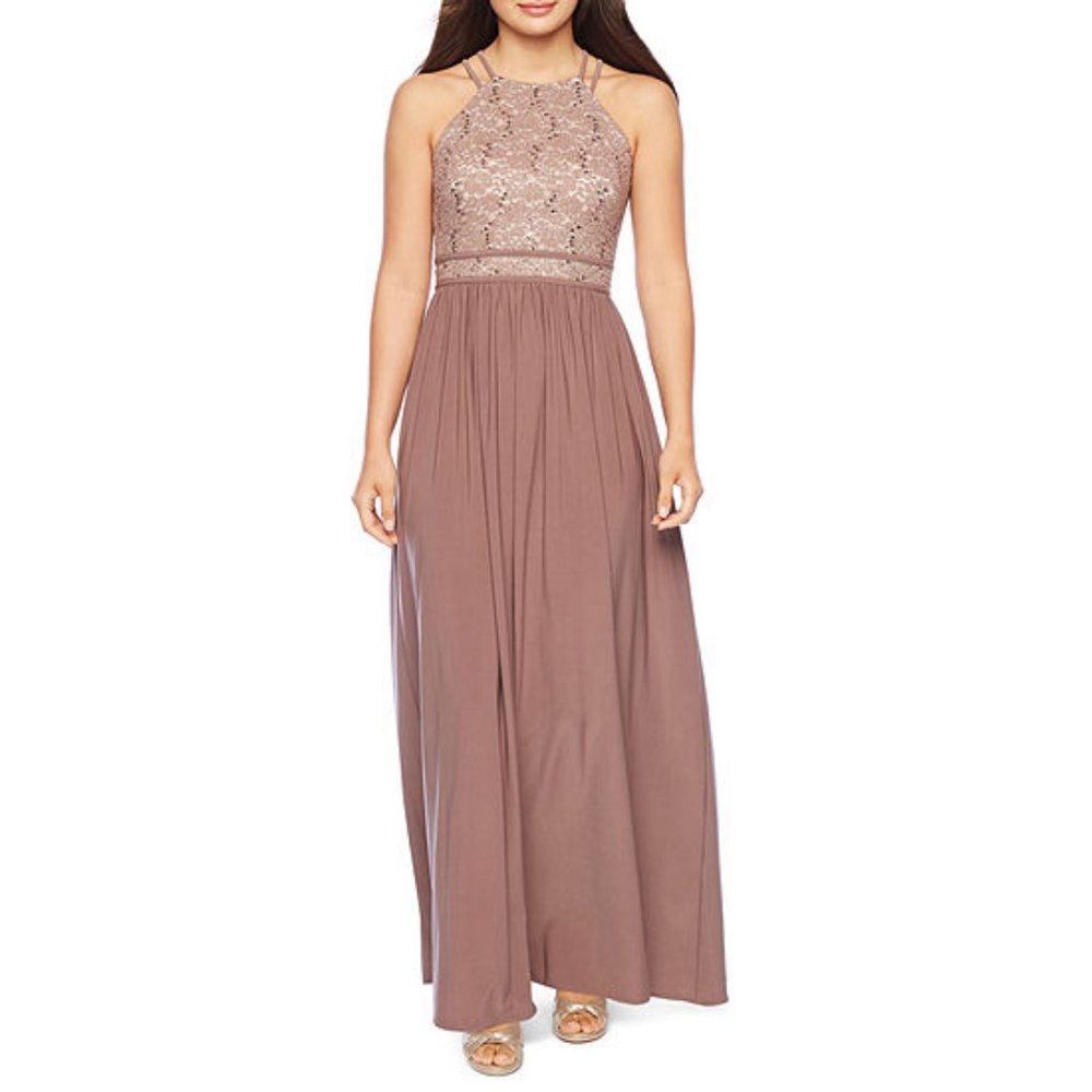 R & M Richards Sleeveless Evening Gown  Size 10